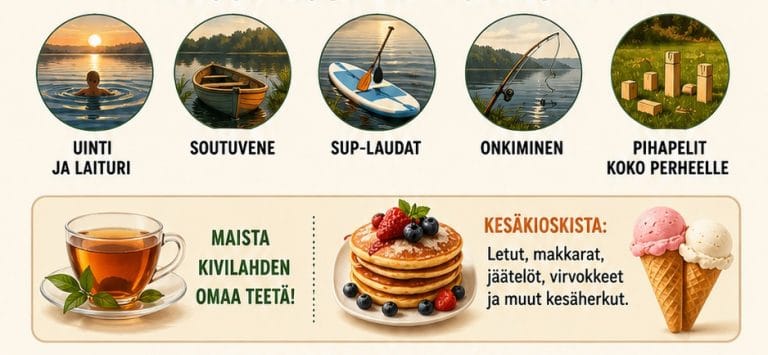 Kesäillan aktiviteetit